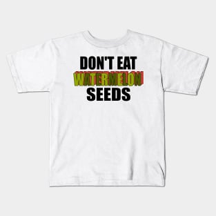Watermelon seeds gift for pregnant women Kids T-Shirt